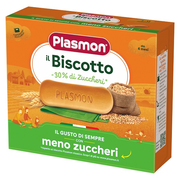 PLASMON BISCOTTO -30% ZUCCHERO 320 G - Farmaciapacini.it