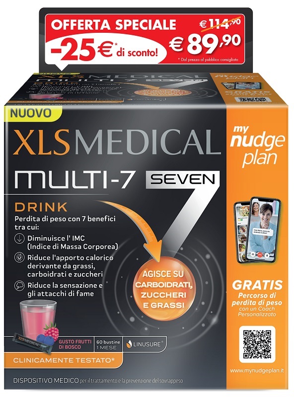 XLS MEDICAL MULTI 7 60 STICK TAGLIO PREZZO - Farmaciapacini.it