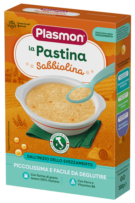PLASMON PASTA SABBIOLINA 300 G - Farmaciapacini.it