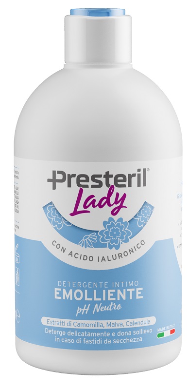 LADY PRESTERIL DETERGENTE INTIMO EMOLLIENTE/PH NEUTRO 250 M L - Farmaciapacini.it