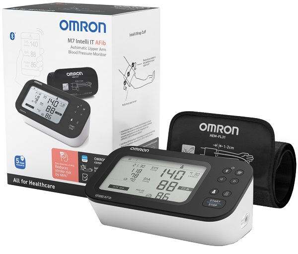 SFIGMOMANOMETRO DA BRACCIO OMRON M7 INTELLI AFIB - Farmaciapacini.it