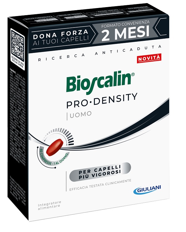 BIOSCALIN PRO DENSITY UOMO 60 COMPRESSE - Farmaciapacini.it