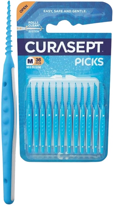 CURASEPT PICKS MEDIUM 36 PEZZI - Farmaciapacini.it