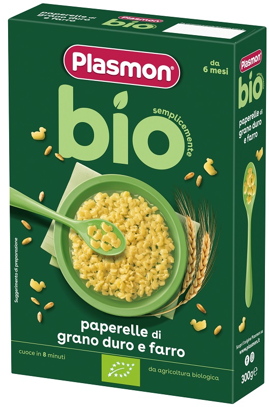 PLASMON PASTINA BIO PAPERELLE 300 G - Farmaciapacini.it