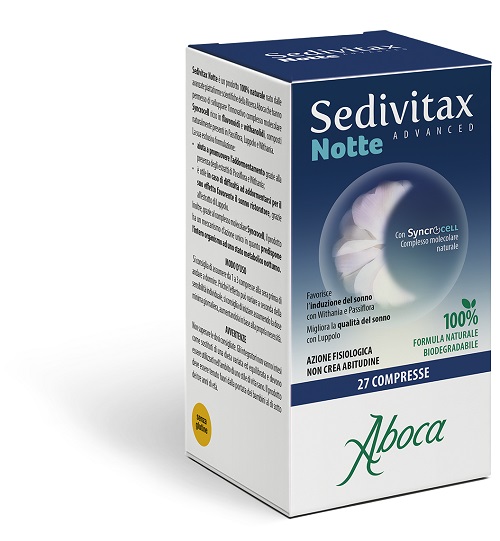 SEDIVITAX NOTTE ADVANCED 27 COMPRESSE - Farmaciapacini.it
