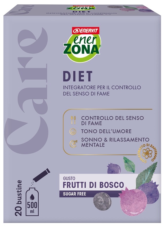 ENERZONA CARE DIET FRUTTI DI BOSCO 20 BUSTINE - Farmaciapacini.it